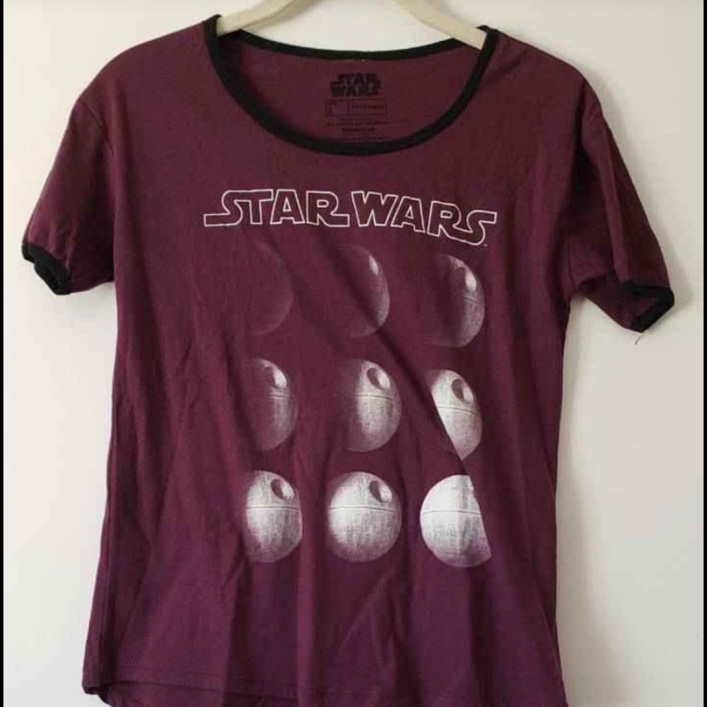 purple star wars shirt